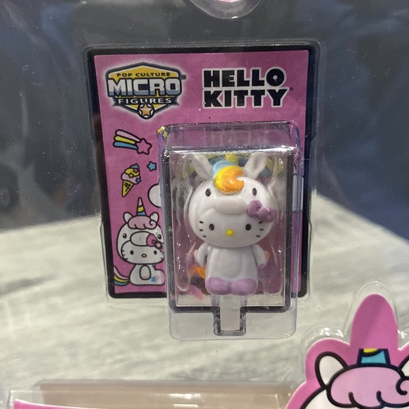 NEW: Pop Culture Micro Figures: Hello Kitty in Unicorn Costume - Mini Figure - Picture 6 of 9